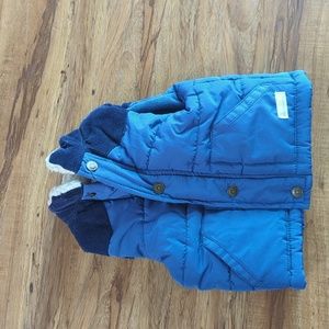 Baby Fleece and corderoy vest Carter's size 9 months